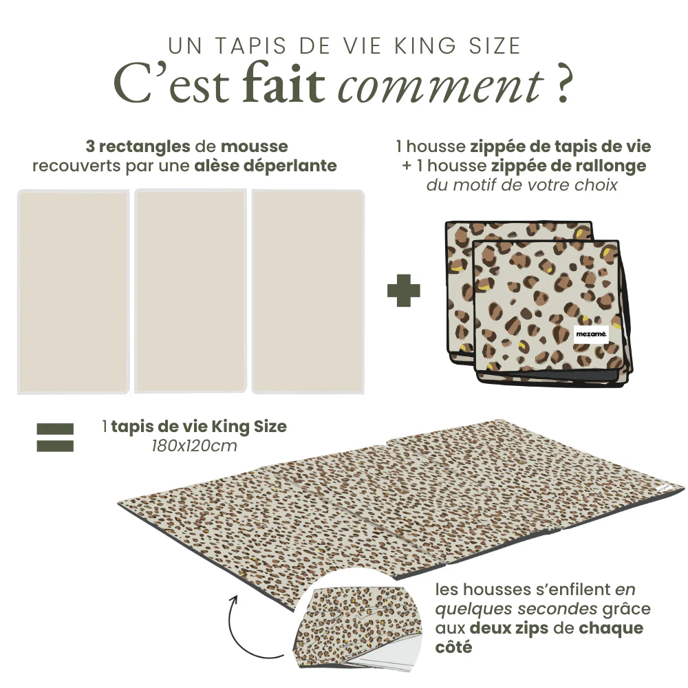 Tapis de vie King Size Cassonade - Image 4